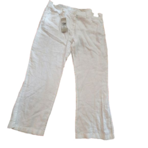 Mark & Spencer pure linen white pants